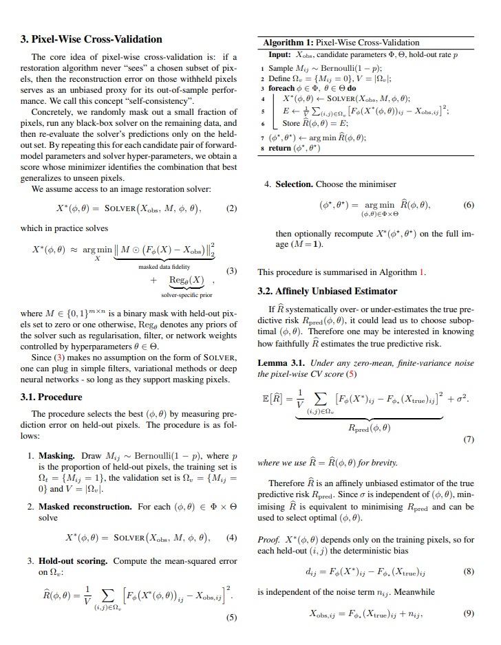 Image from paper 'Single Image Blind Parameter Recovery'