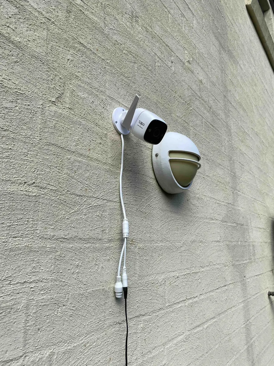 Backyard security camera used for Frigate cat detection