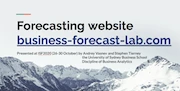 Forecasting website