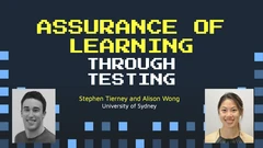 Assurance of Learning Through Testing