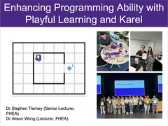 Enhancing Programming Ability with Playful Learning and Karel